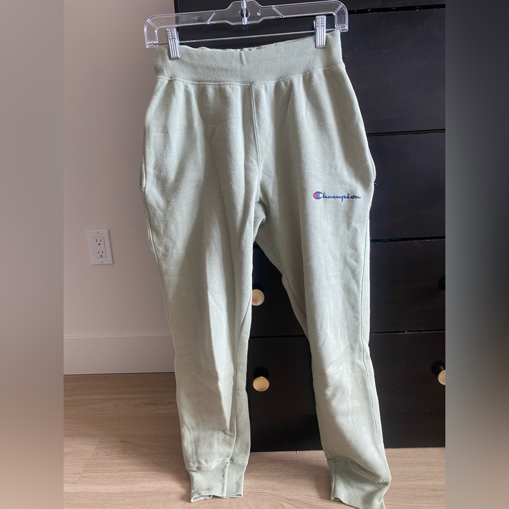 Green Champion Joggers